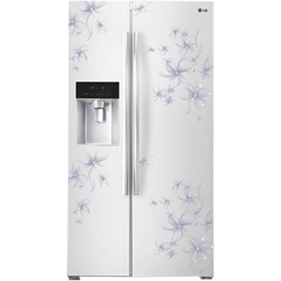 LG 567 L Frost Free Side by Side 4 Star Refrigerator (GC L207GPQV)